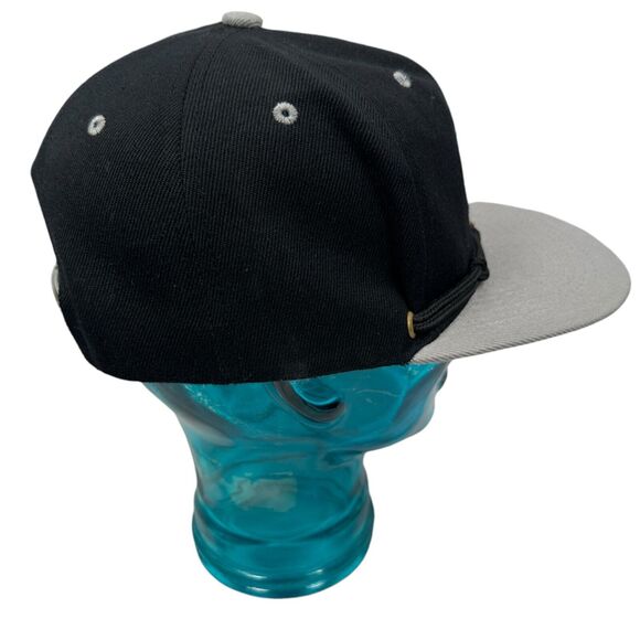 Findlay Rope Snapback Hat Cap Men's One Size Palm Trees Sun Boat Black Gray - Picture 3 of 8